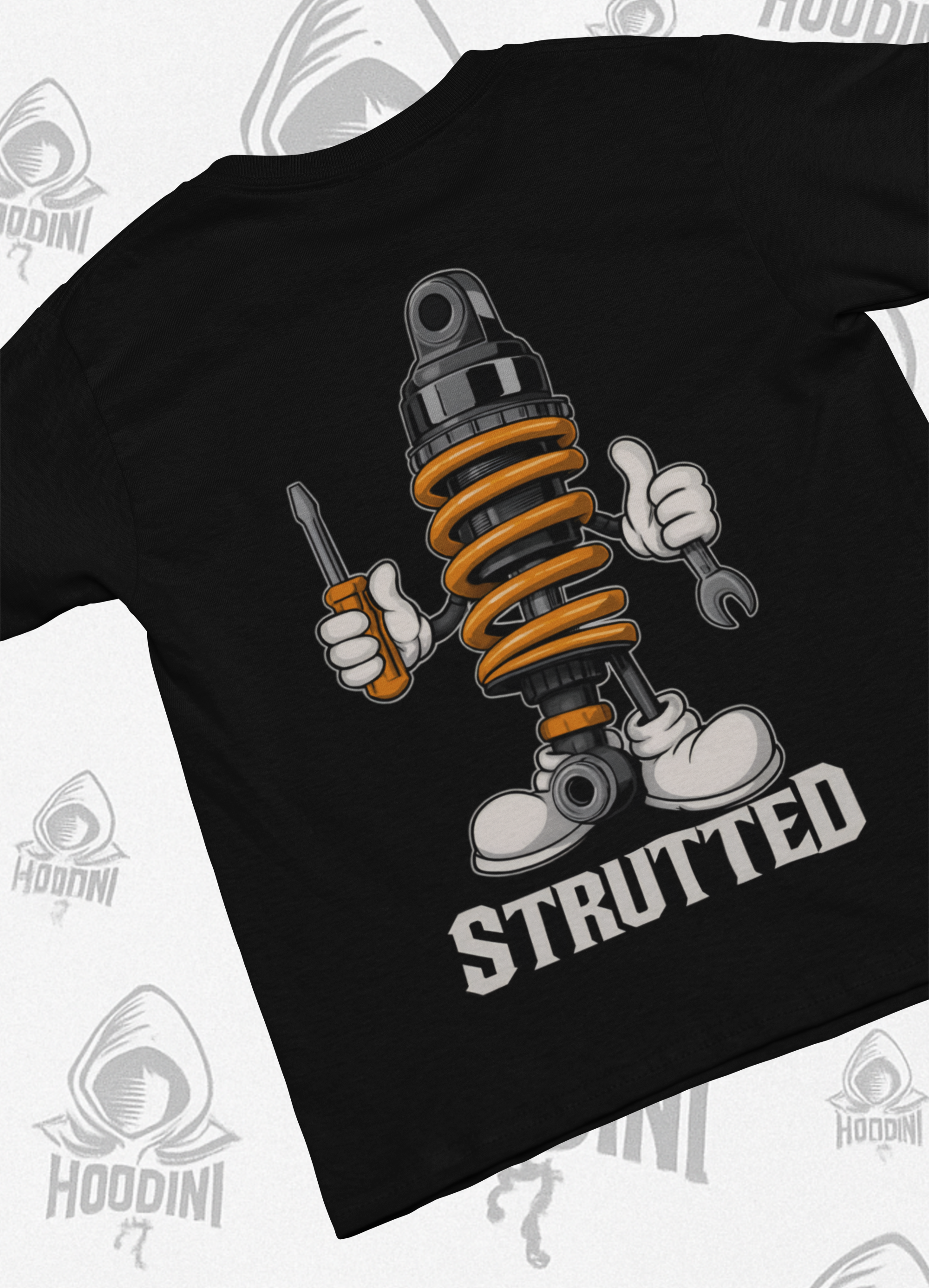 Strutted